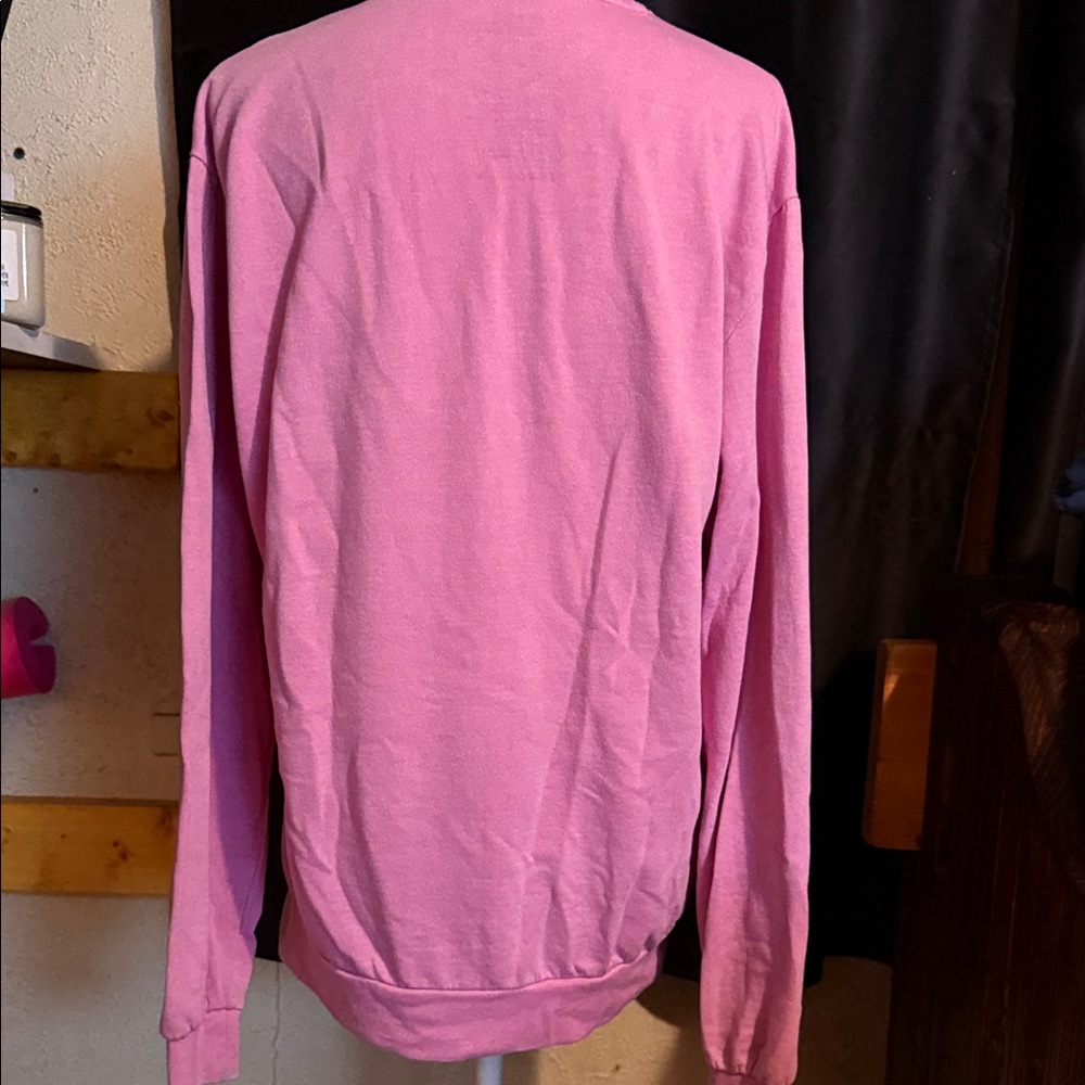 NIRVANA Pink and Yellow smiley face Graphic Sweatshirt size medium - Picture 4 of 9